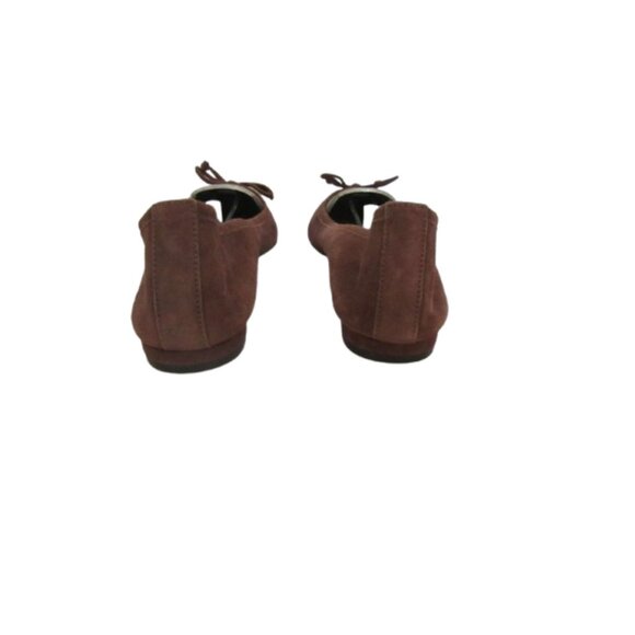 Vionic Callisto Brown Suede Ballet Shoes Size 8.5M - Picture 4 of 6